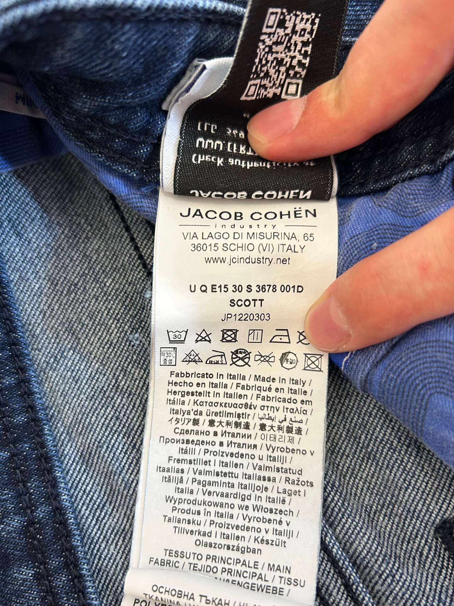 Jacob Cohën jeans - Scott Brown Patch
