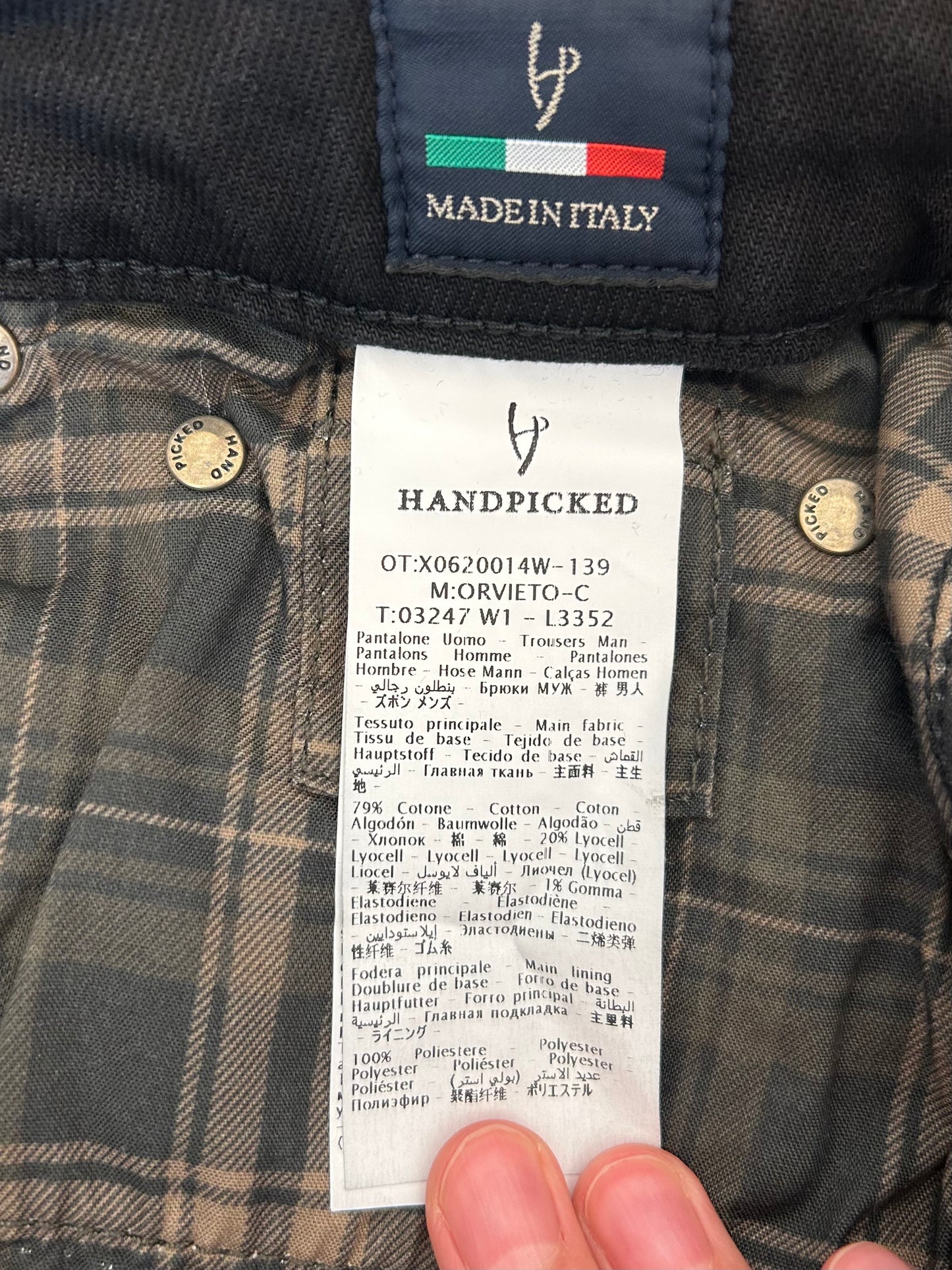 Handpicked jeans - Orvieto Black