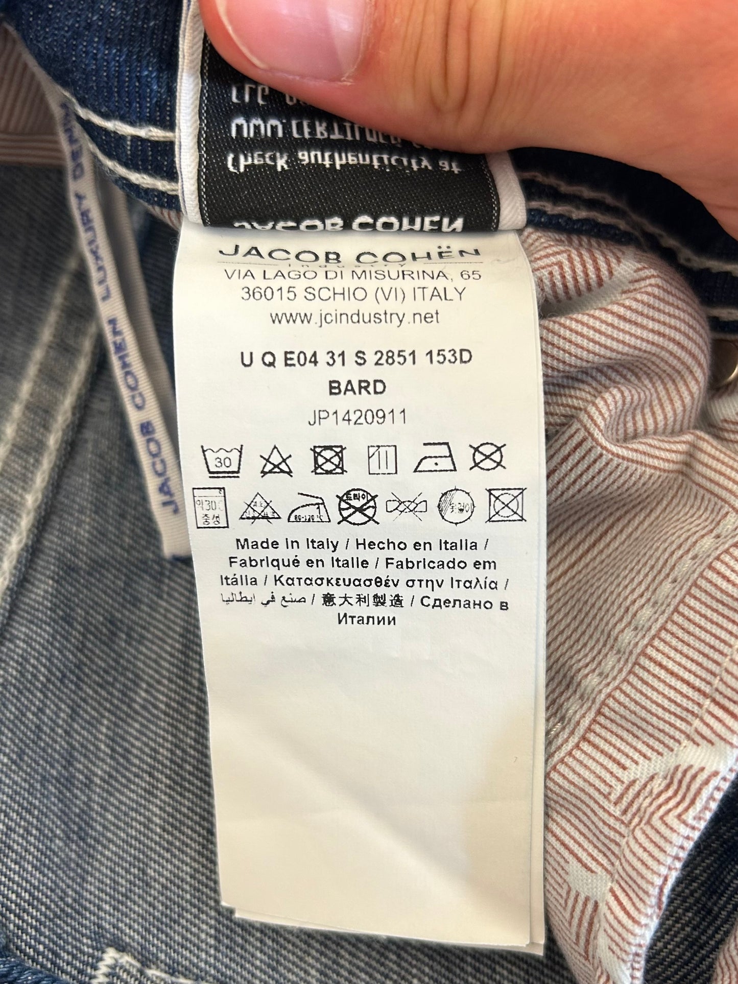 Jacob Cohën jeans - Bard Bright Blue