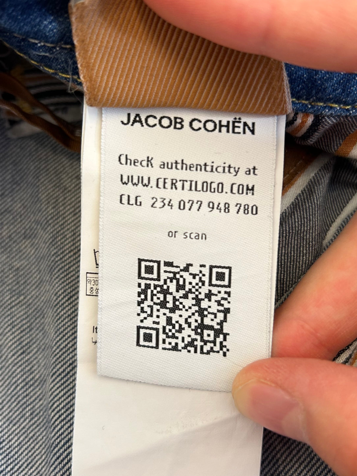 Jacob Cohën jeans - Bard Limited Edition Gold Patch