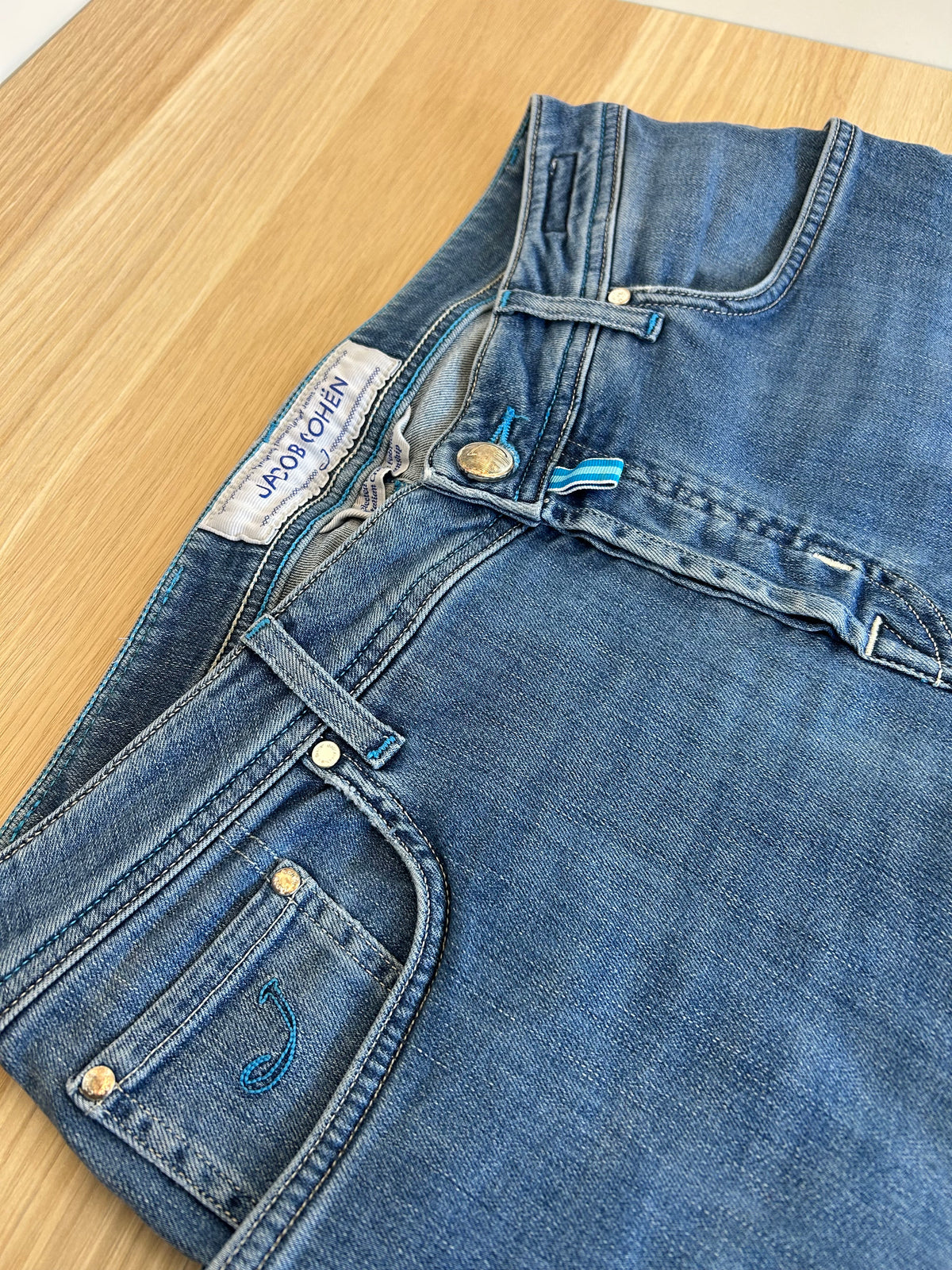 Jacob Cohën jeans - 622 Slim Comfort Turquoise Patch