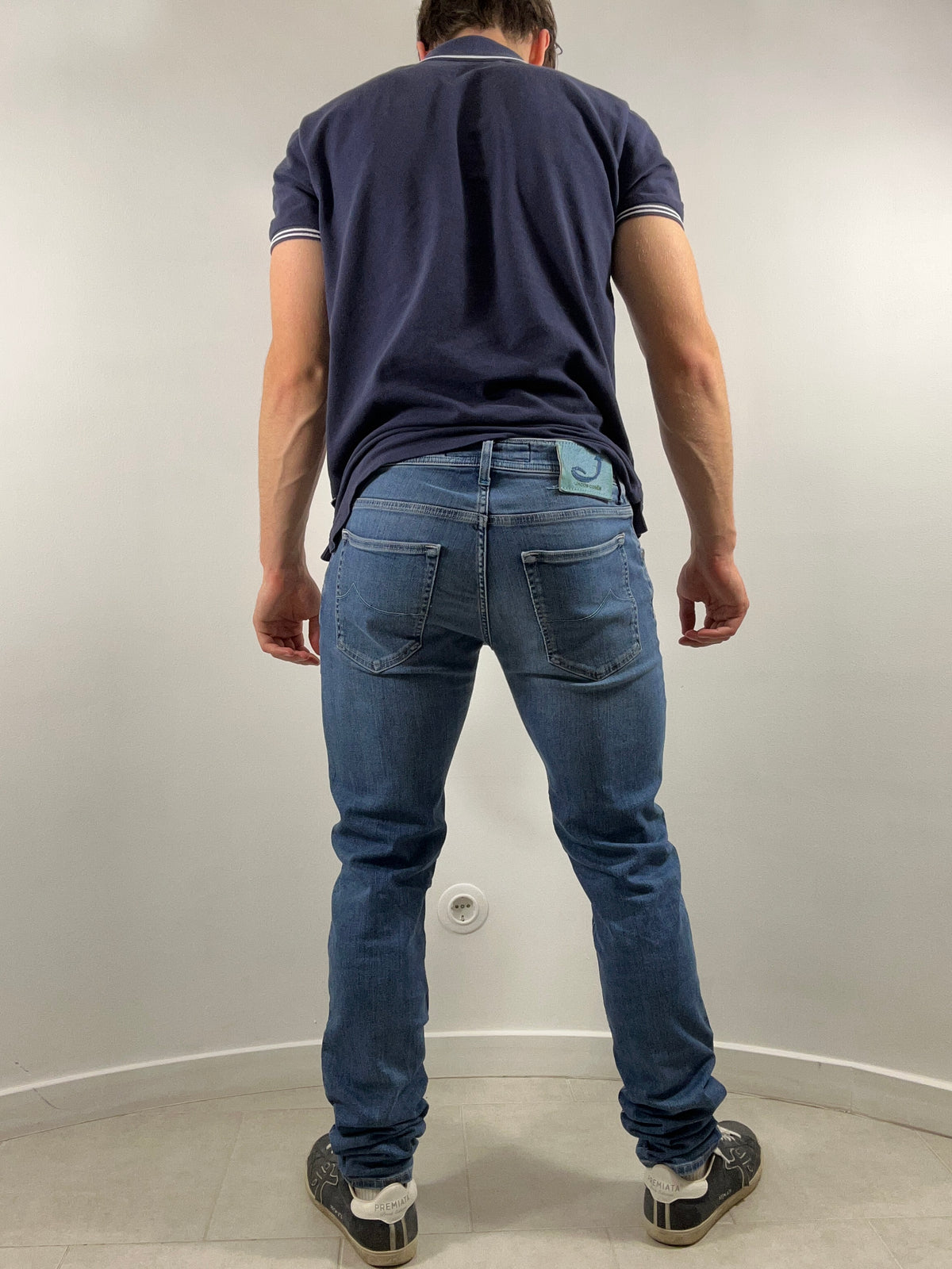 Jacob Cohën jeans - 622 Slim Comfort Turquoise Patch