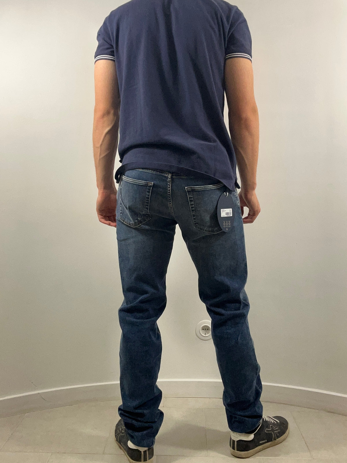 Handpicked jeans - Orvieto Distressed Blue Wash