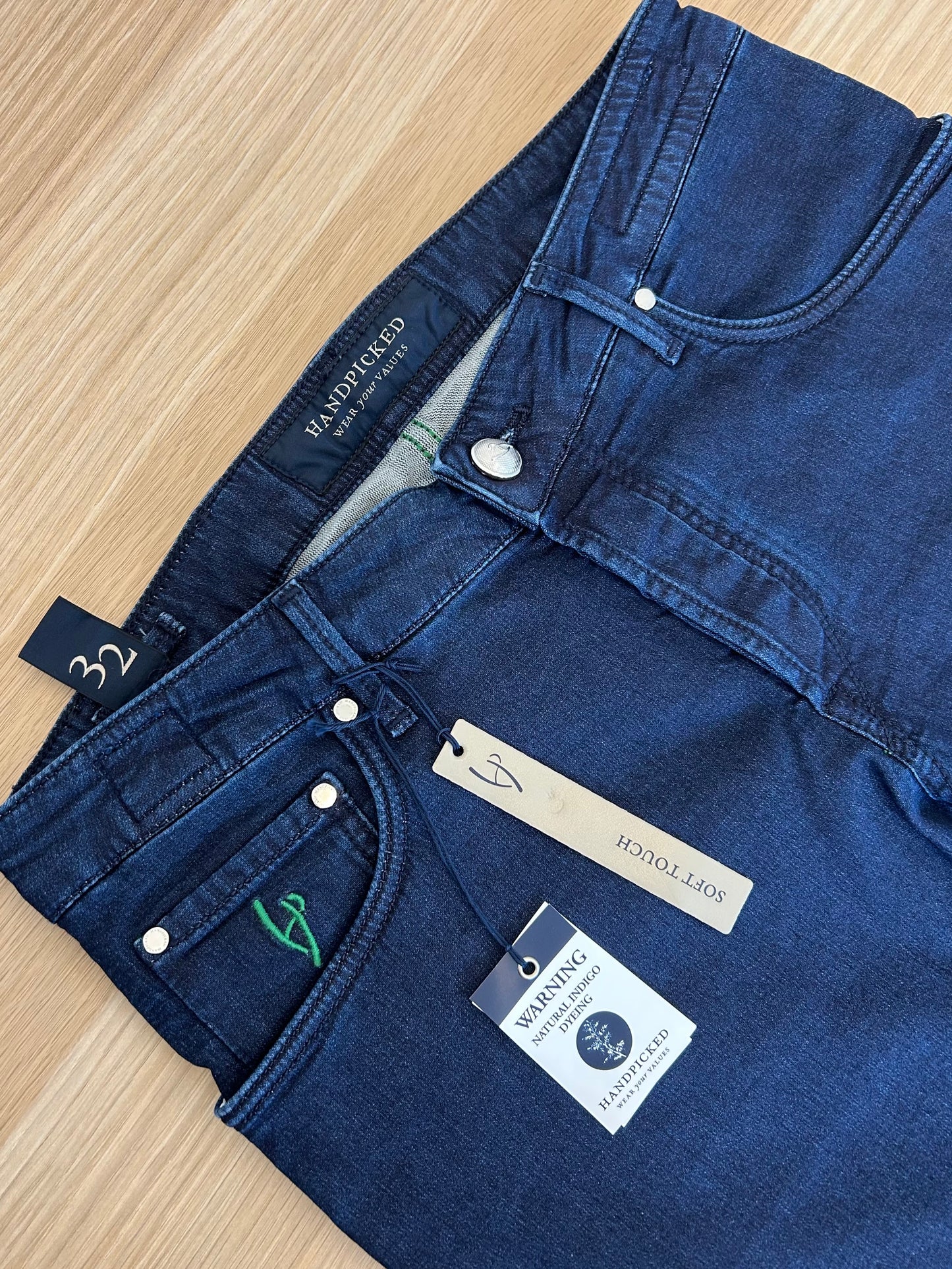 Handpicked jeans - Orvieto Navy Blue Wash