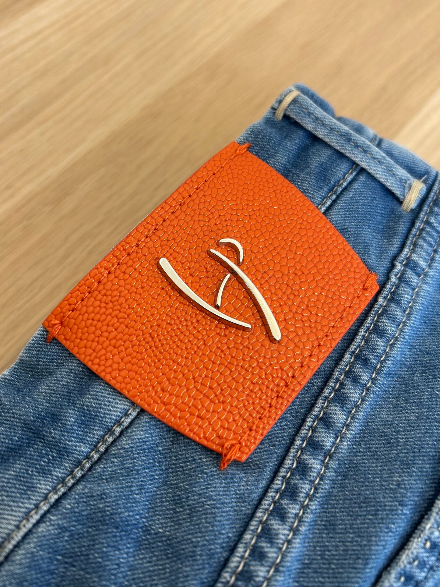 Handpicked jeans - Ravello Orange Patch