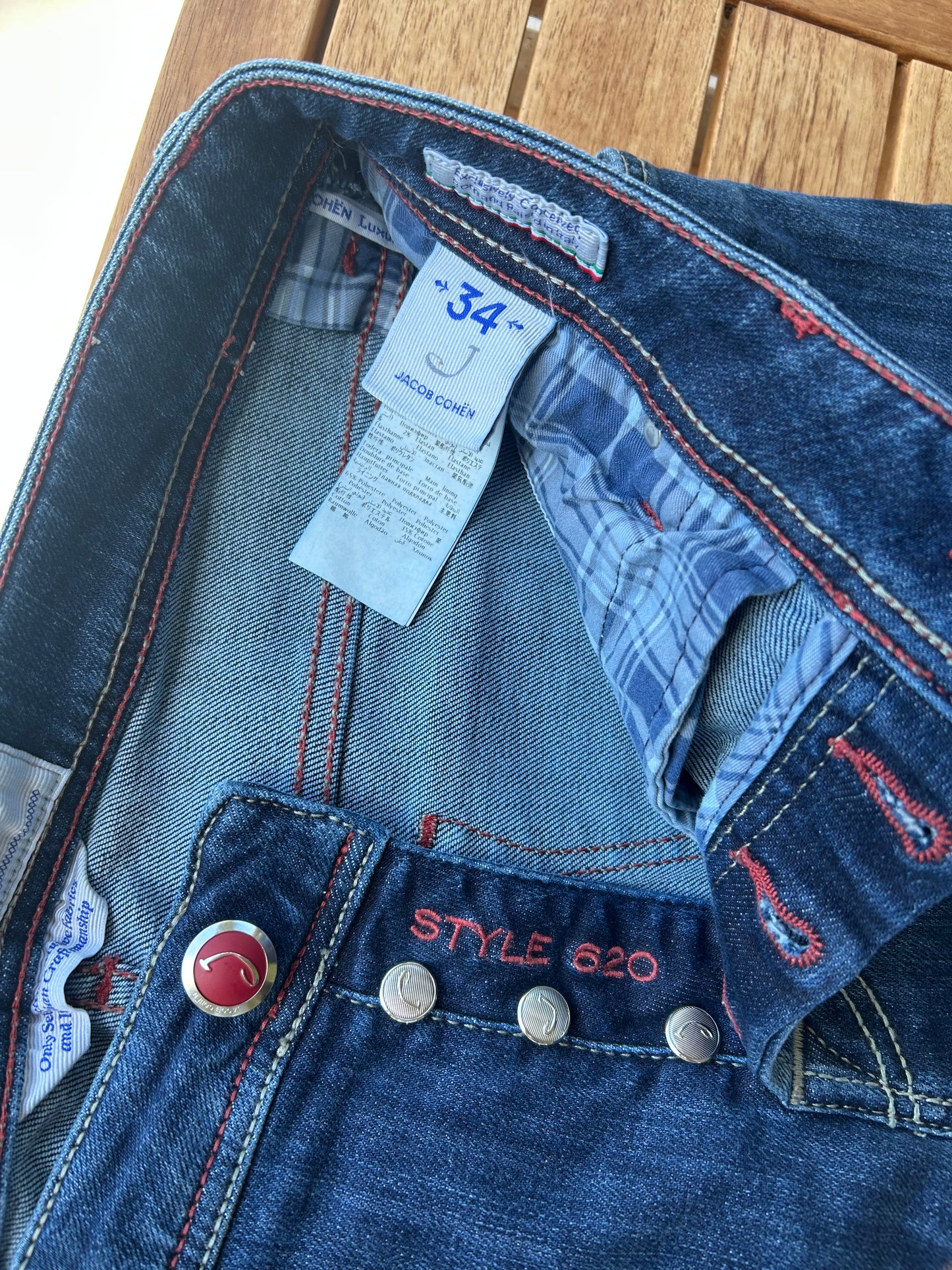 Jacob Cohën jeans - J620 Dark Blue Wash