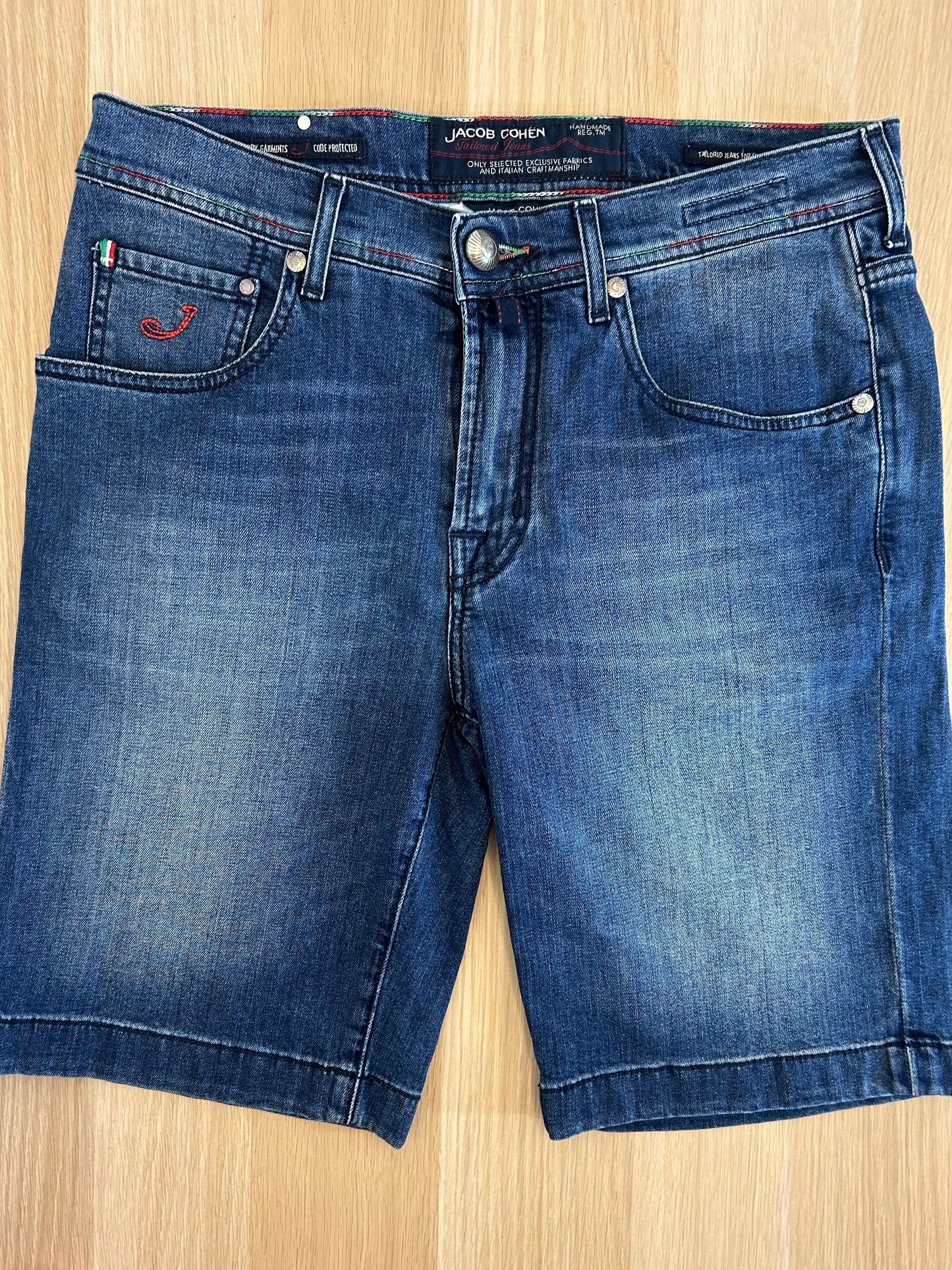 Jacob Cohën shorts - Bard Medium Blue Wash