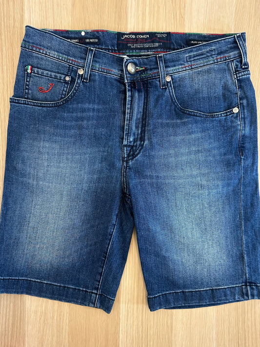 Jacob Cohën shorts - Bard Medium Blue Wash