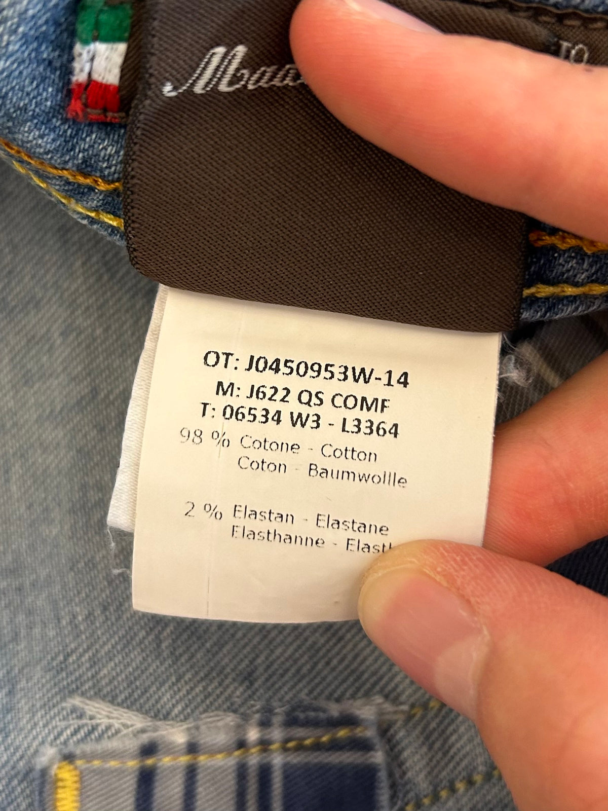 Jacob Cohën jeans - 622 Comfort Light Blue Wash