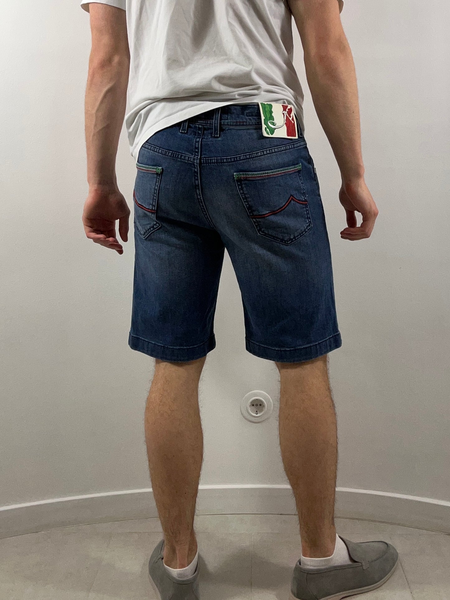 Jacob Cohën shorts - Bard Medium Blue Wash