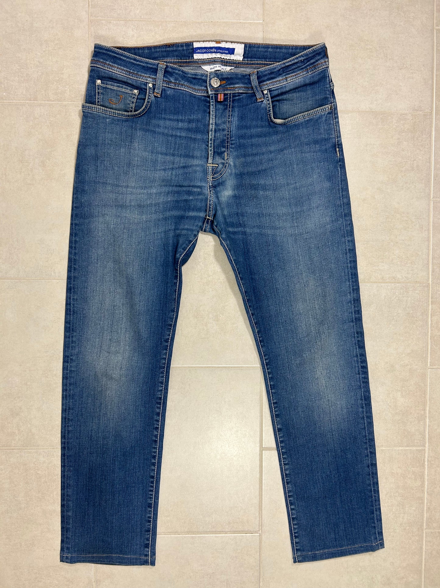 Jacob Cohën jeans - Bard Tan Patch