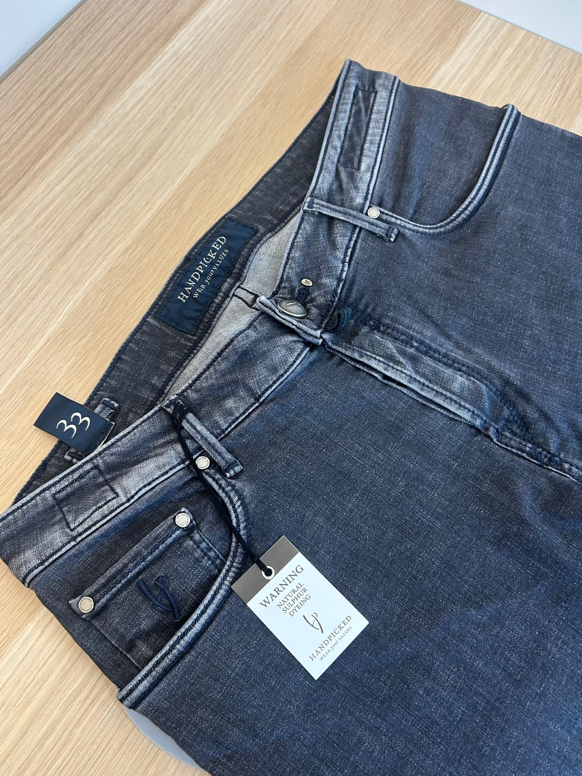 Handpicked jeans - Orvieto Charcoal Wash
