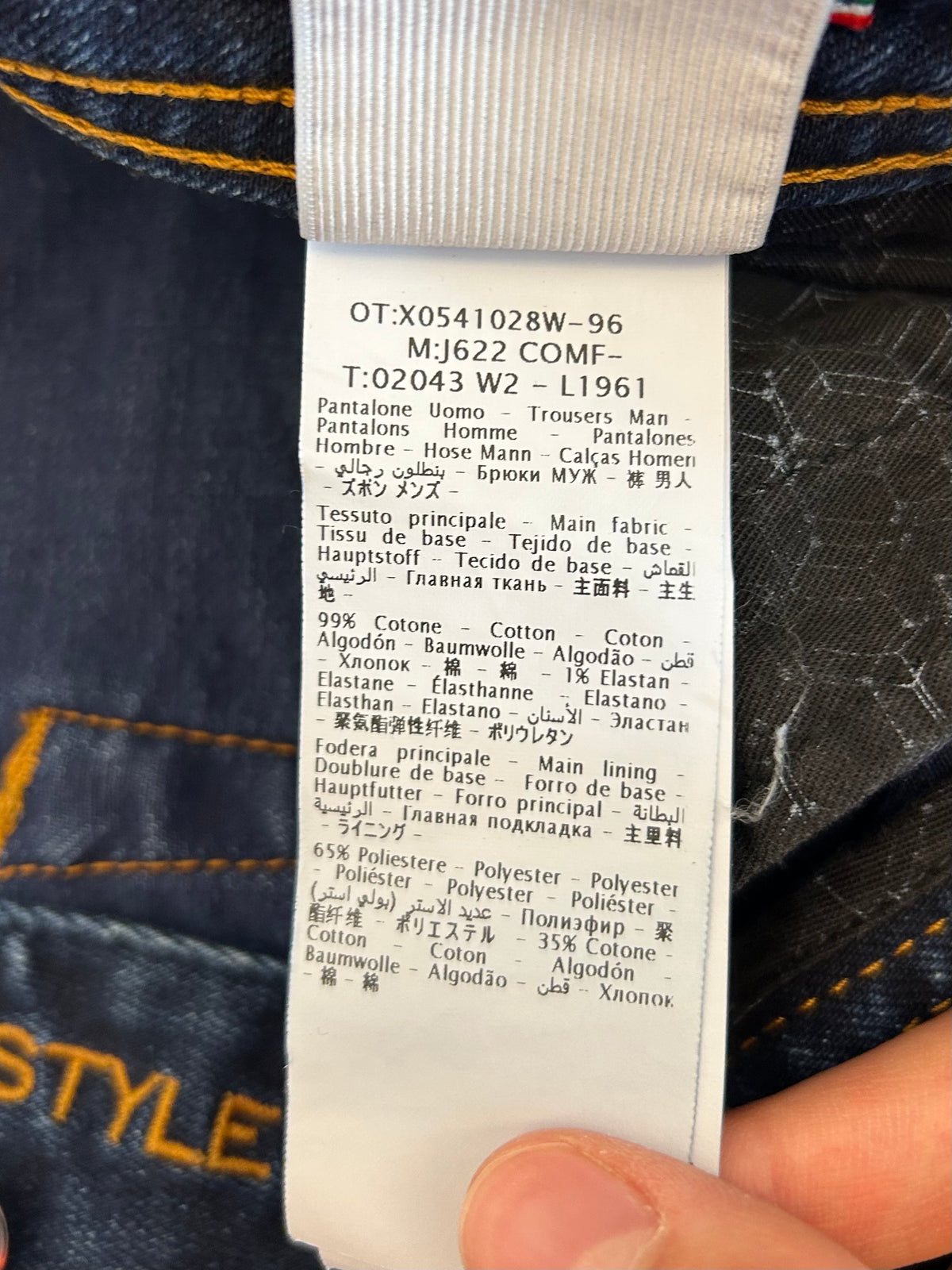 Jacob Cohën jeans - 622 Comfort Mid Blue Wash