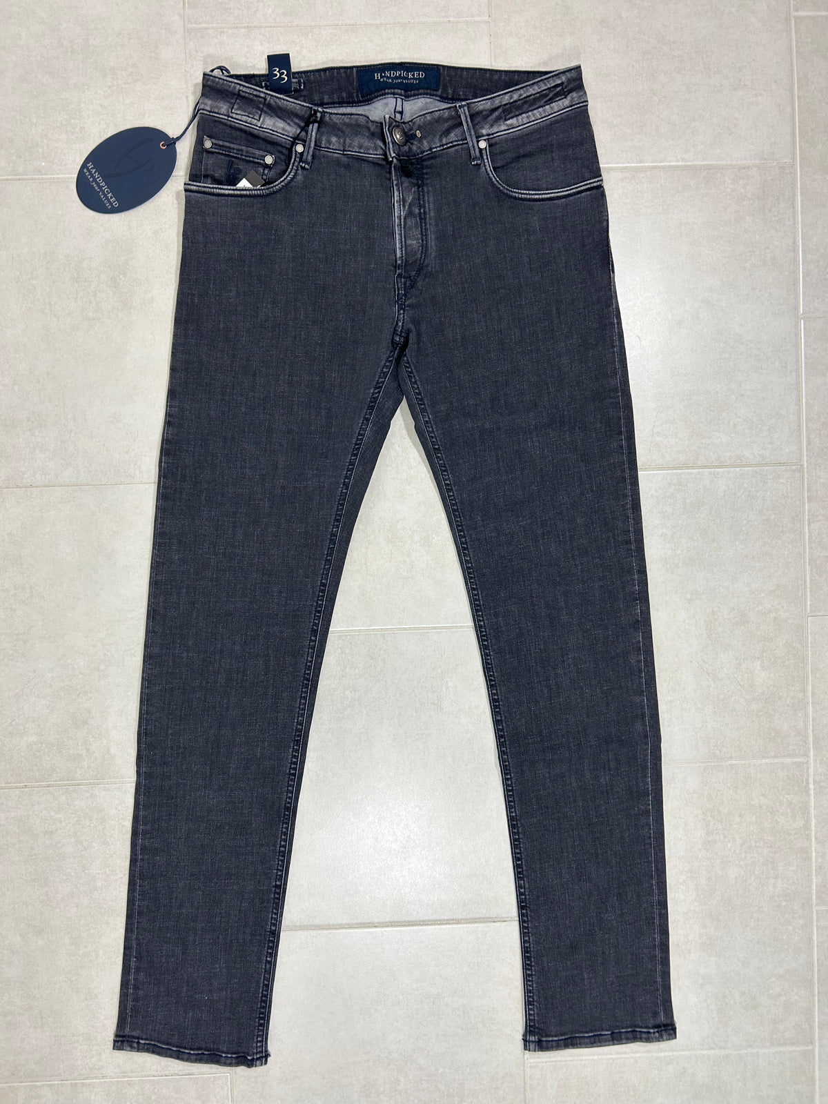 Handpicked jeans - Orvieto Charcoal Wash