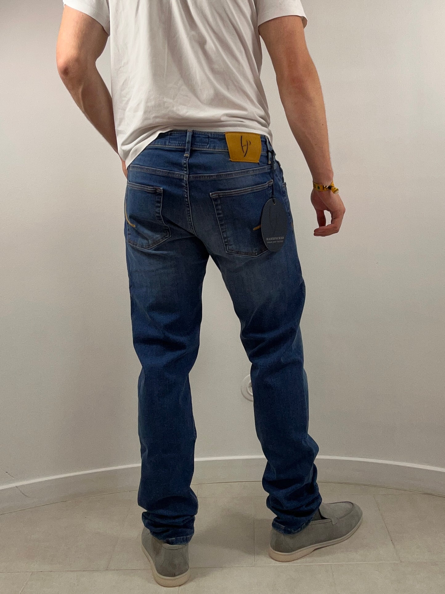 Handpicked jeans - Orvieto Mustard Patch