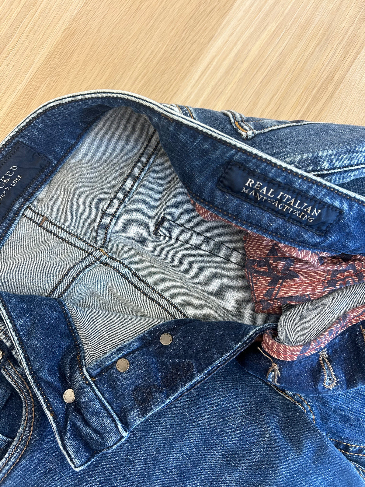 Handpicked jeans - Orvieto Distressed Blue Wash