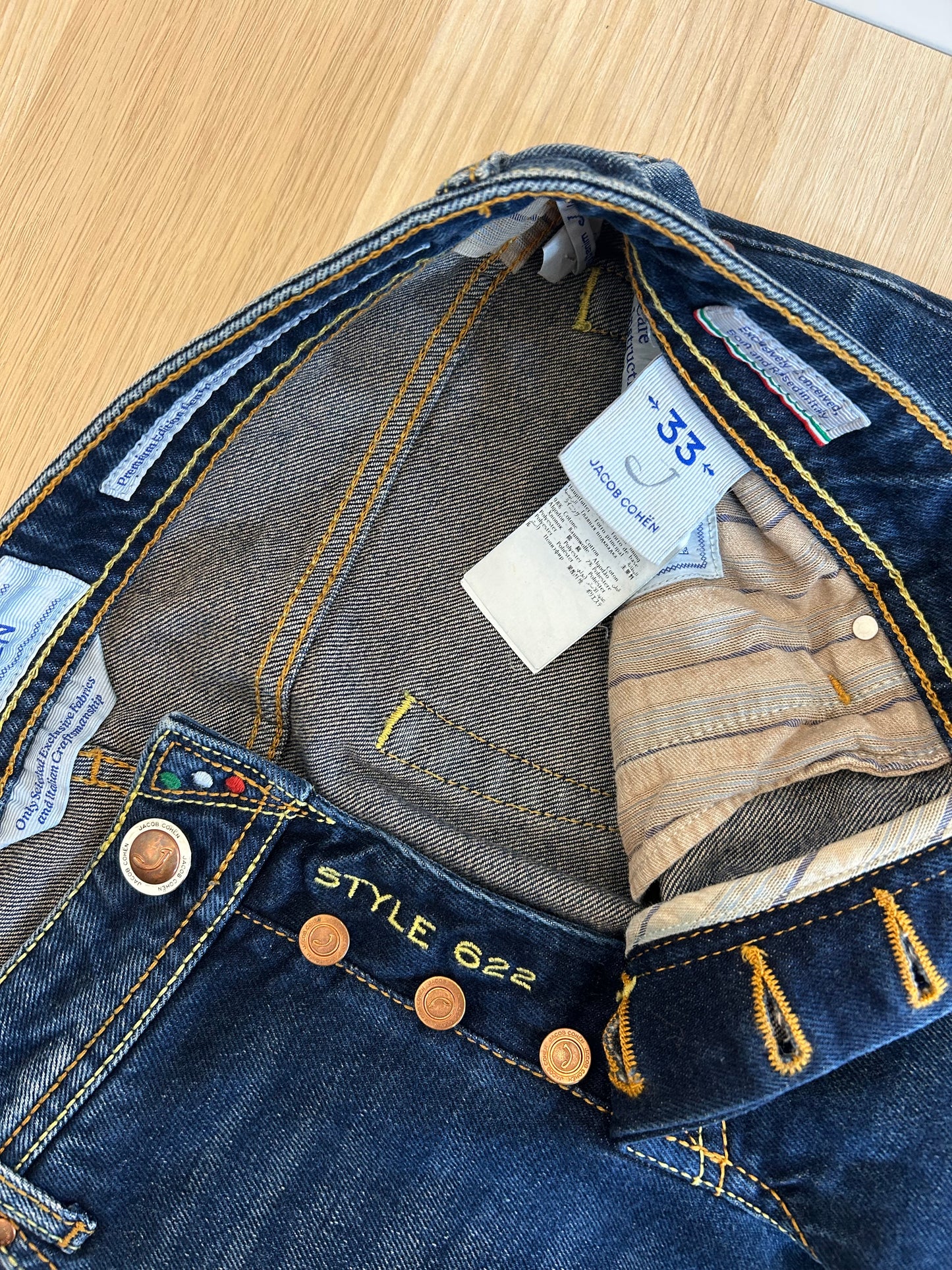 Jacob Cohën jeans - 622 Slim Comfort Navy