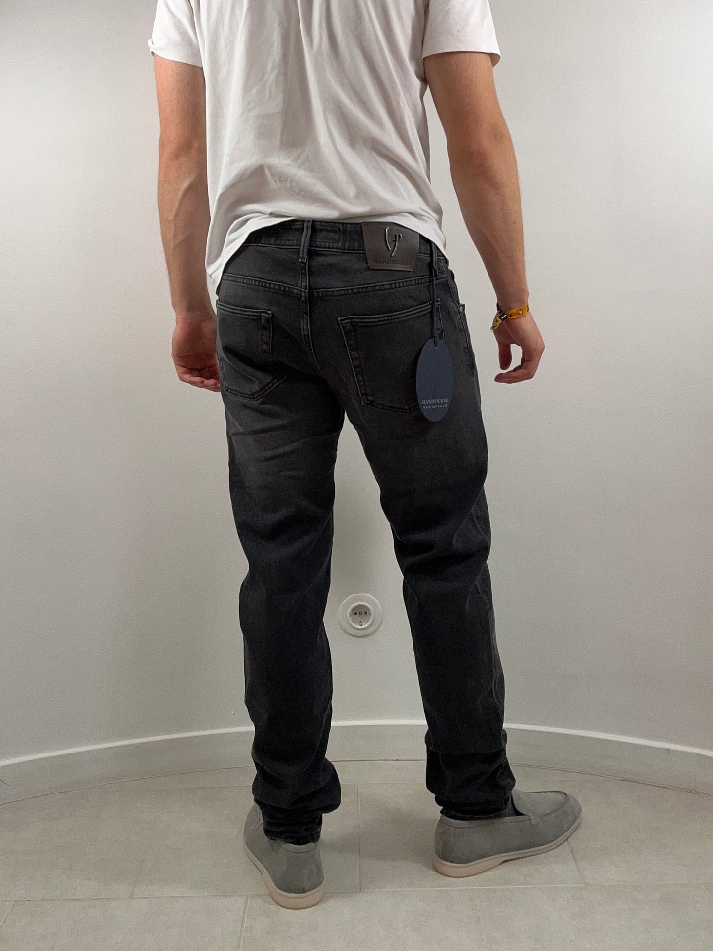 Handpicked jeans - Orvieto Brown Patch