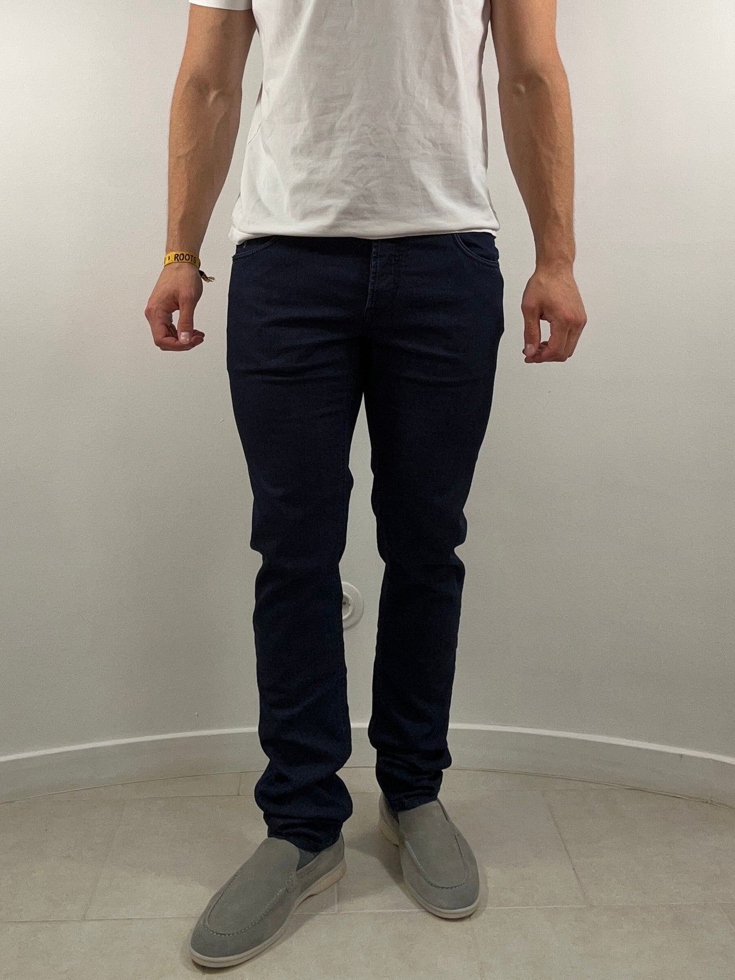 Handpicked jeans - Orvieto Green Stitch