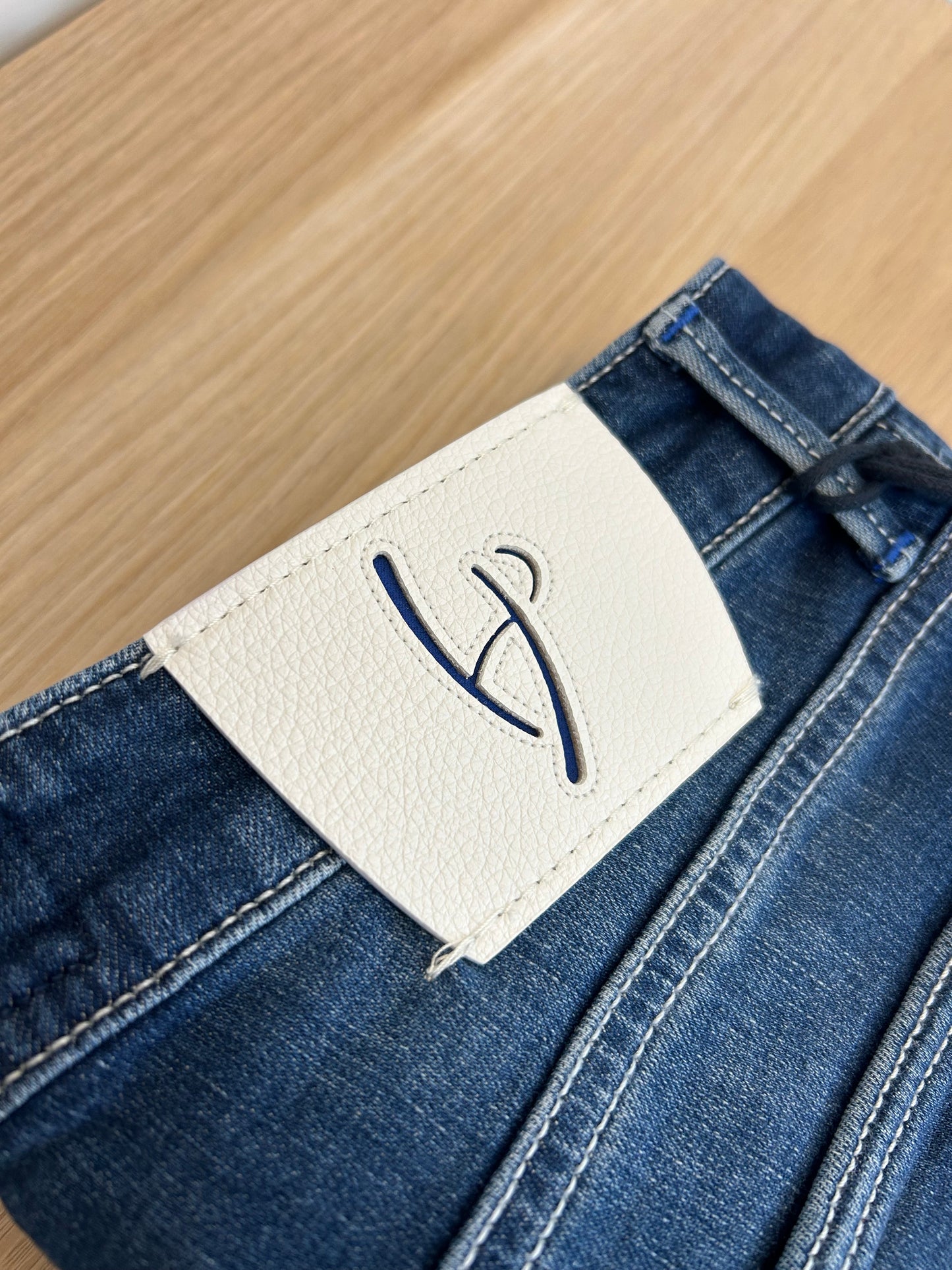 Handpicked jeans - Orvieto Cream Patch