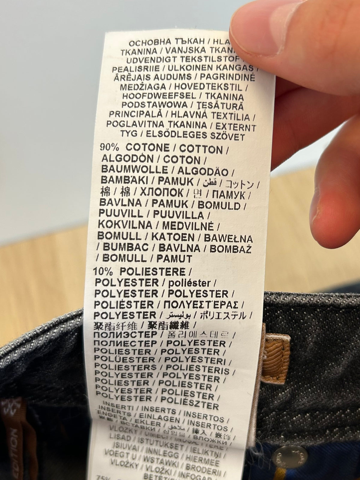Jacob Cohën jeans - Leonard Limited Edition Selvedge Charcoal Wash
