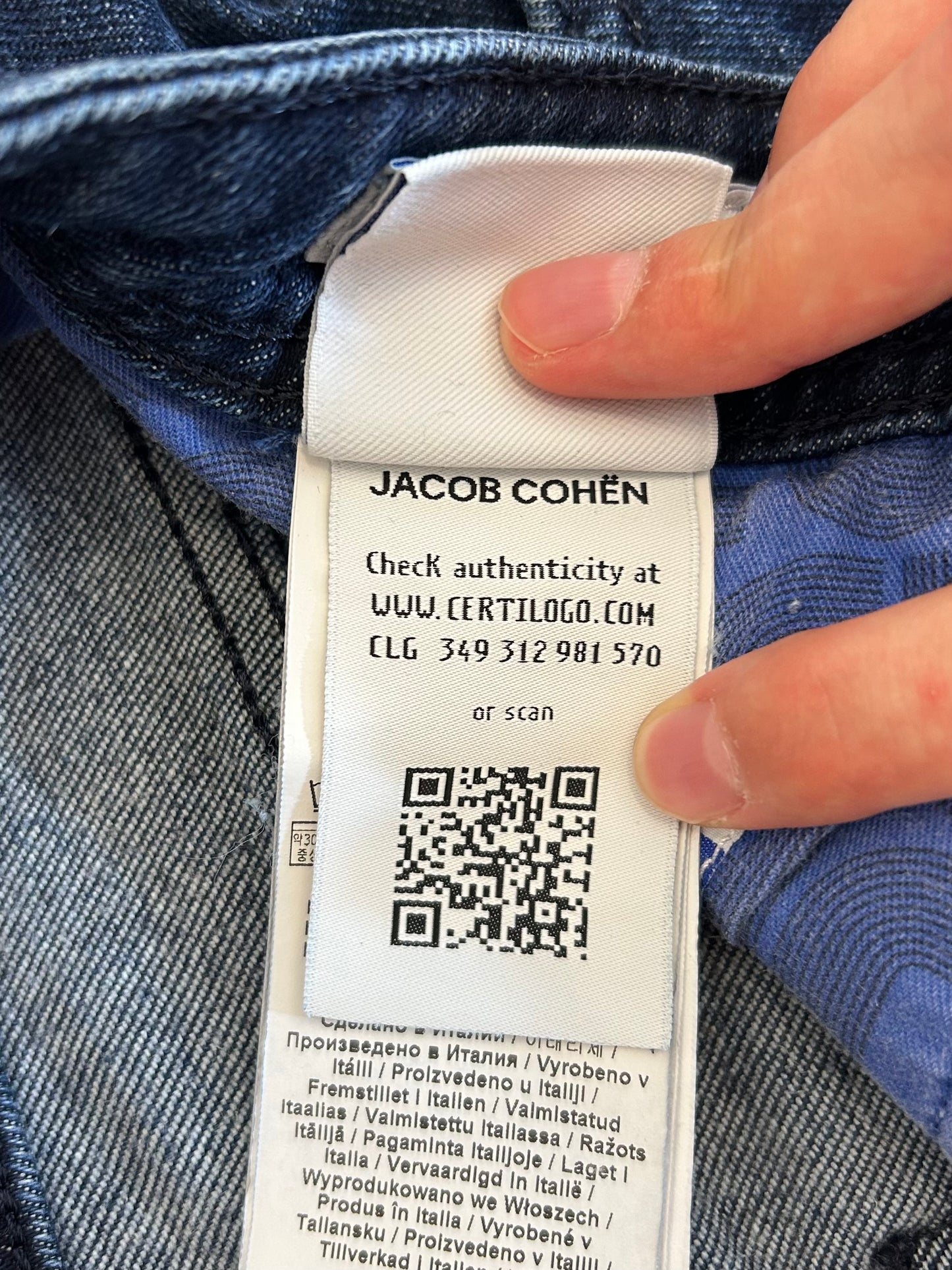 Jacob Cohën jeans - Scott Brown Patch
