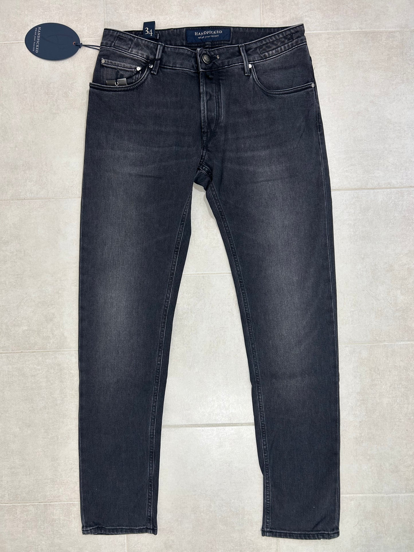 Handpicked jeans - Orvieto Brown Patch