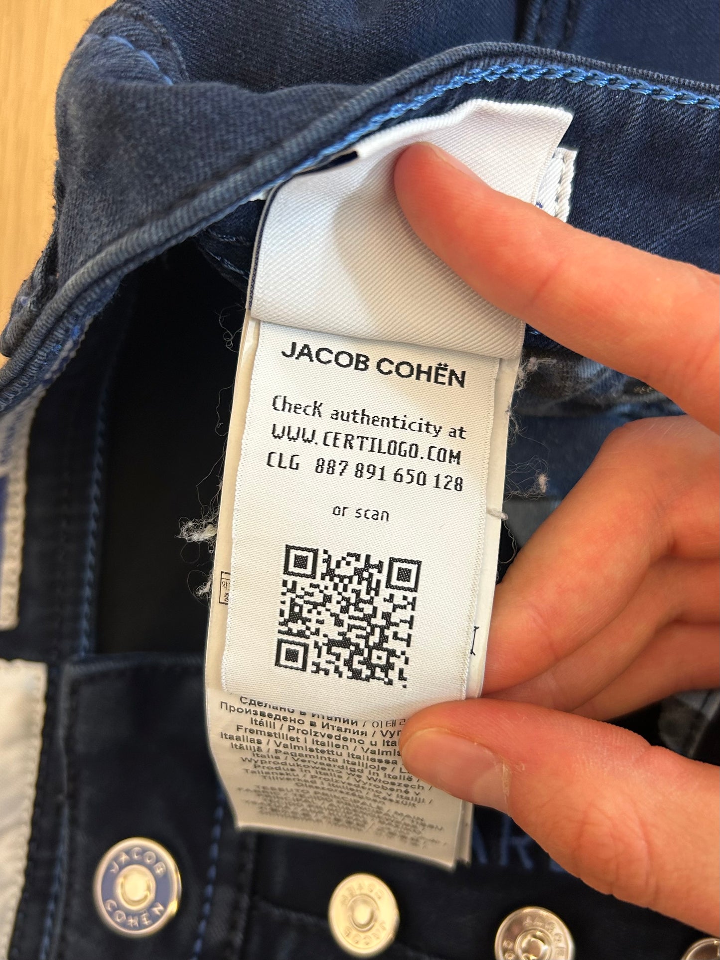 Jacob Cohën jeans - bard navy