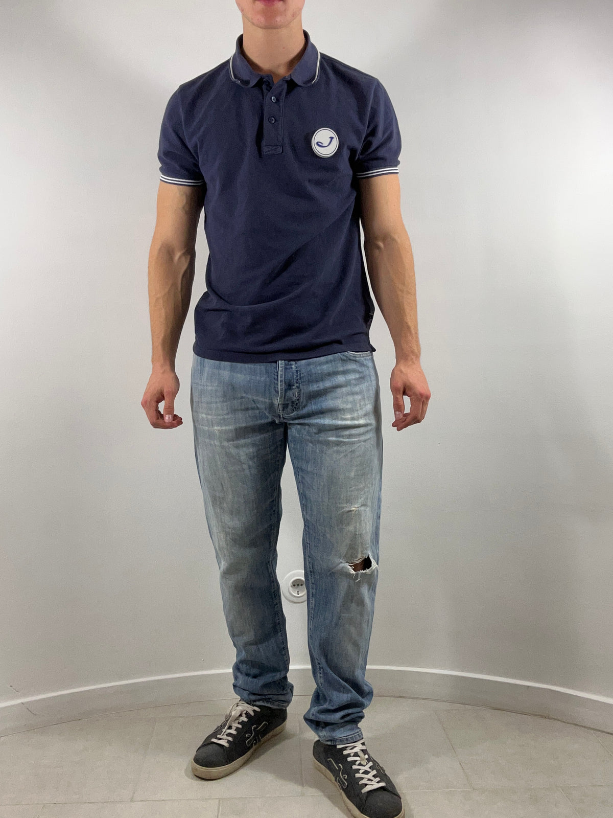 Jacob Cohën jeans - 688 Comfort Distressed Light Blue Wash