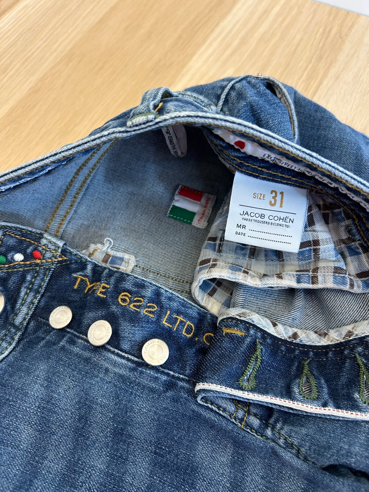 Jacob Cohën jeans - 622 Limited Edition Yellow Patch