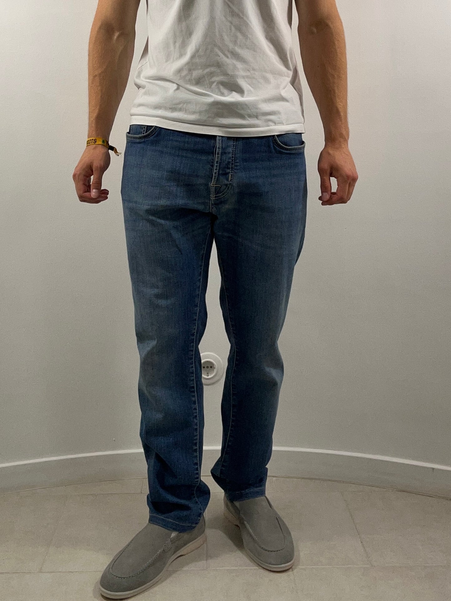 Jacob Cohën jeans - Bard Tan Patch