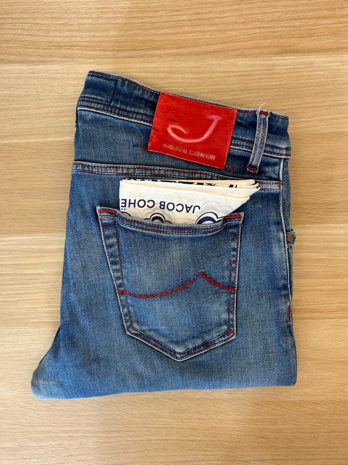 Jacob Cohën jeans - 622 Slim Comfort Red Patch