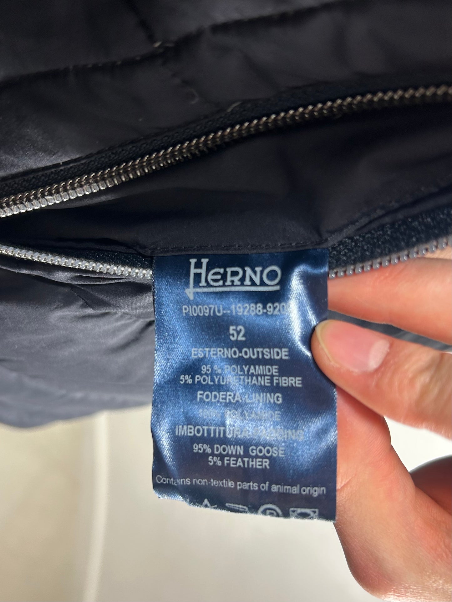 Herno Reversible Jacket - Navy/Khaki