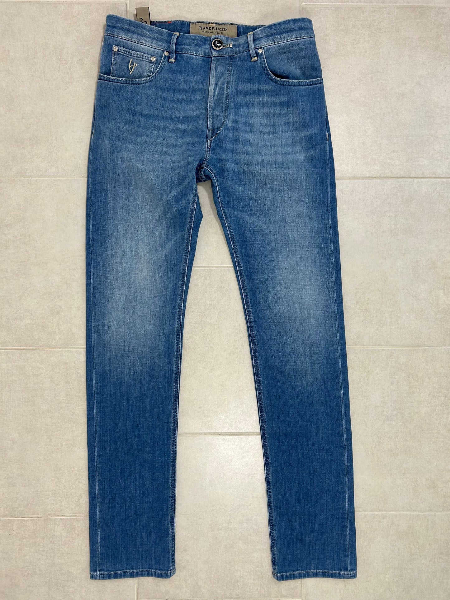 Handpicked jeans - Ravello Orange Patch