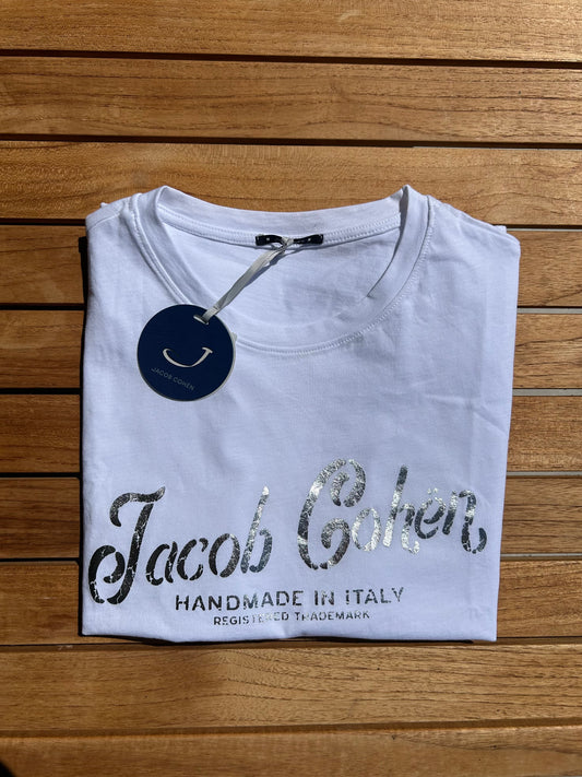 Jacob Cohën T-Shirt - white print