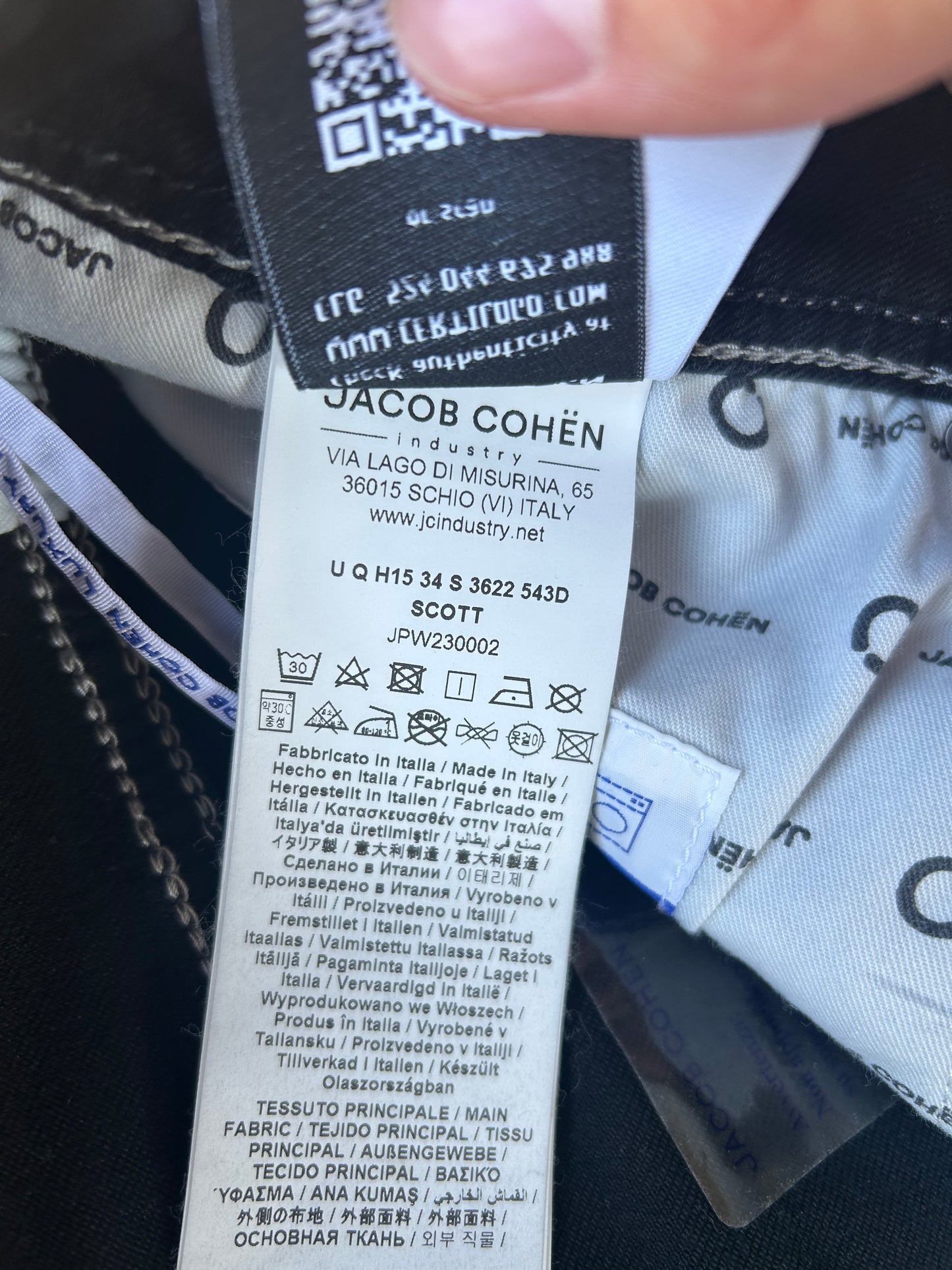 Jacob Cohën jeans - Scott Black