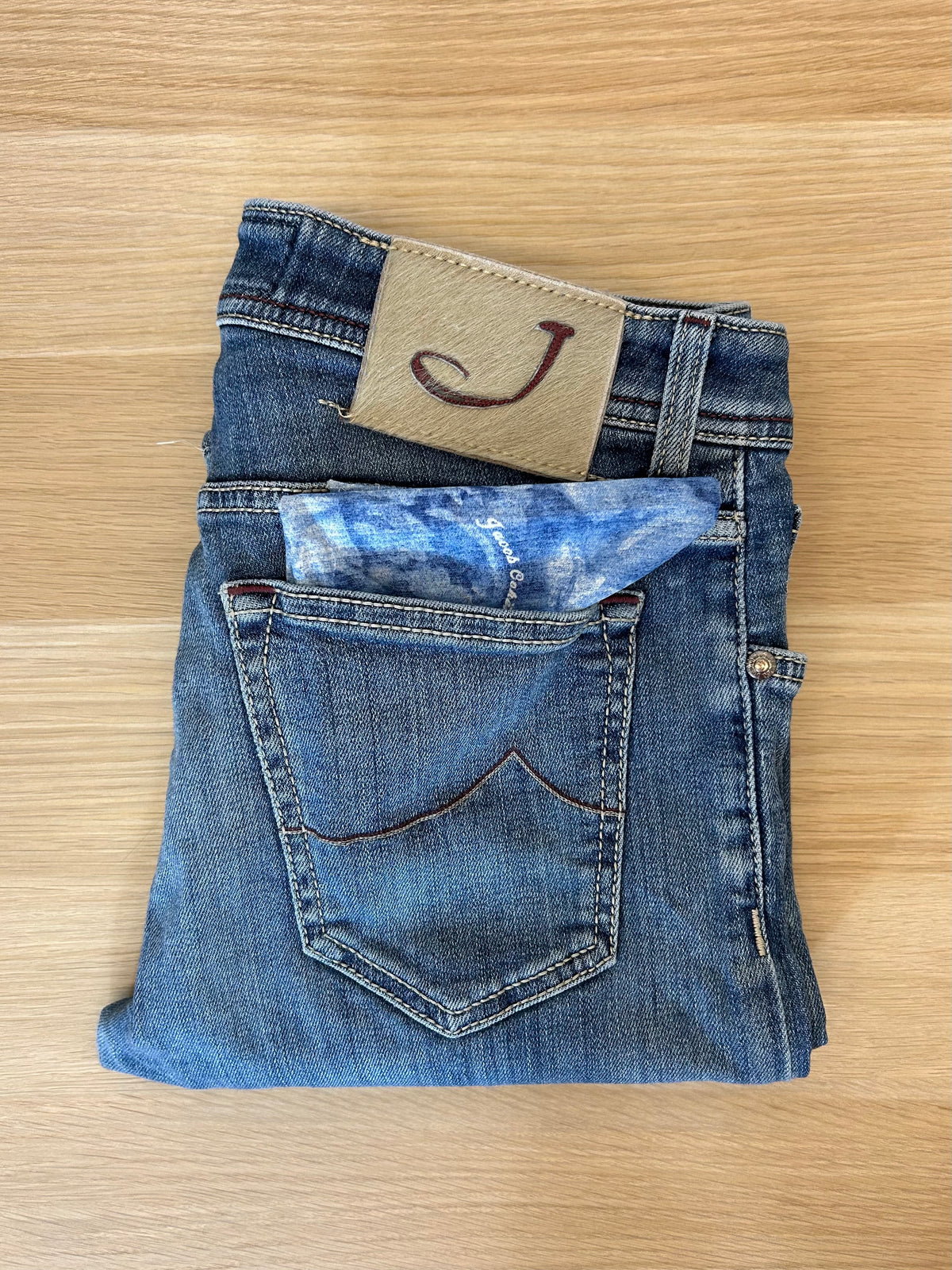Jacob Cohën jeans - PW688 Comfort Pony Hair Light Blue Wash