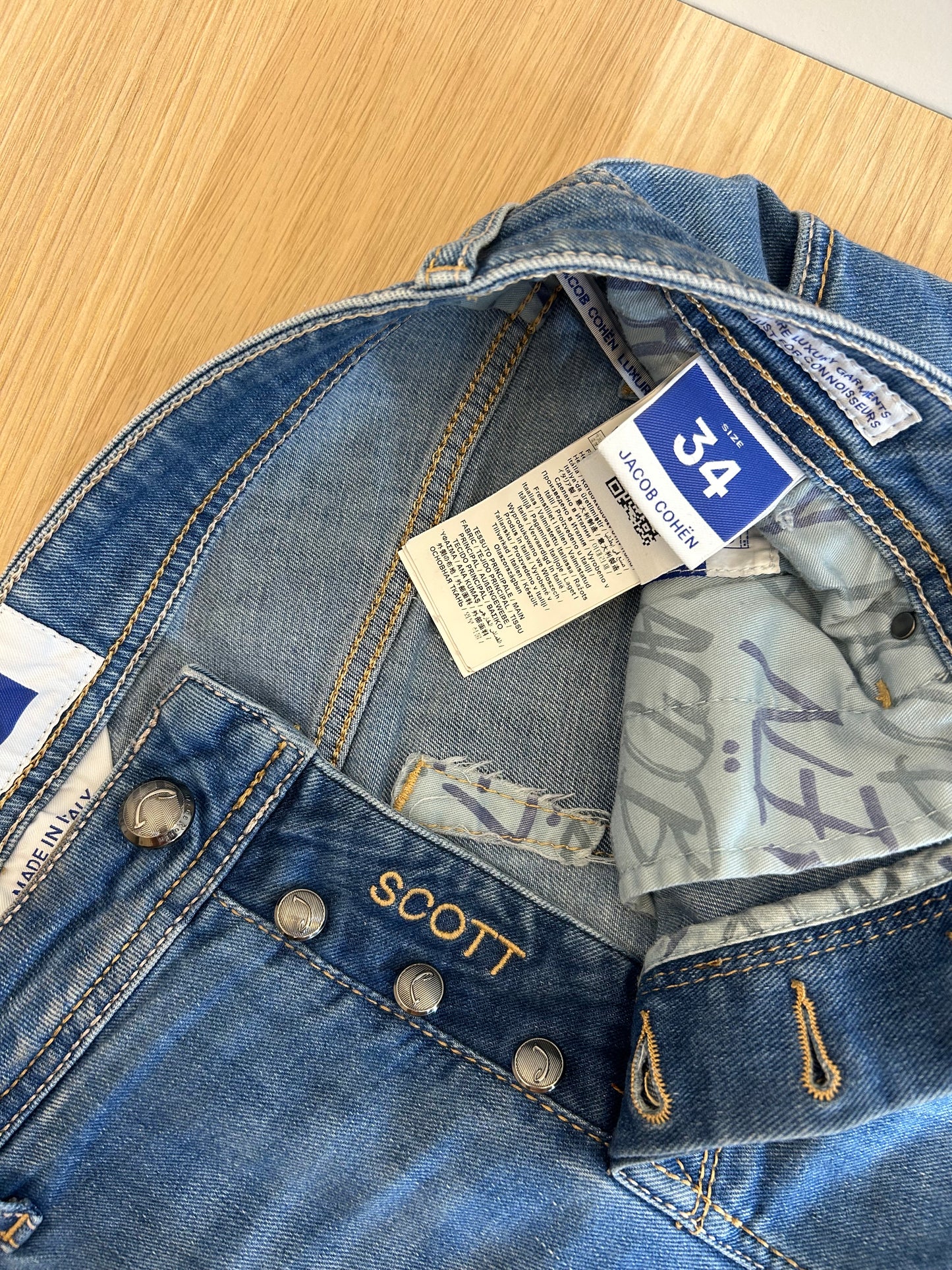 Jacob Cohën jeans - Scott Washed Light Blue