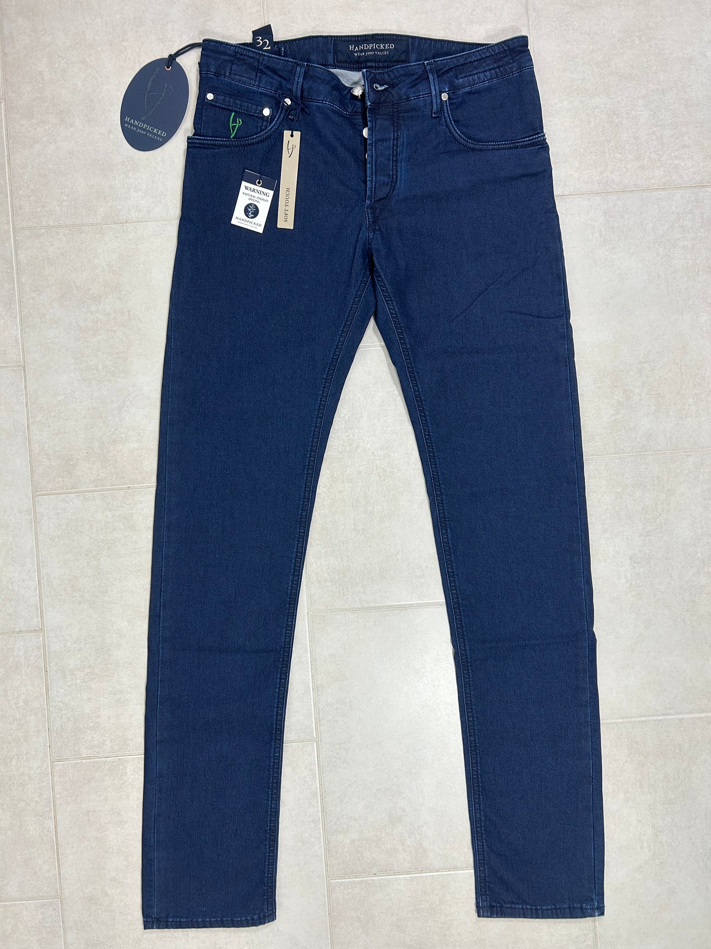 Handpicked jeans - Orvieto Navy Blue Wash