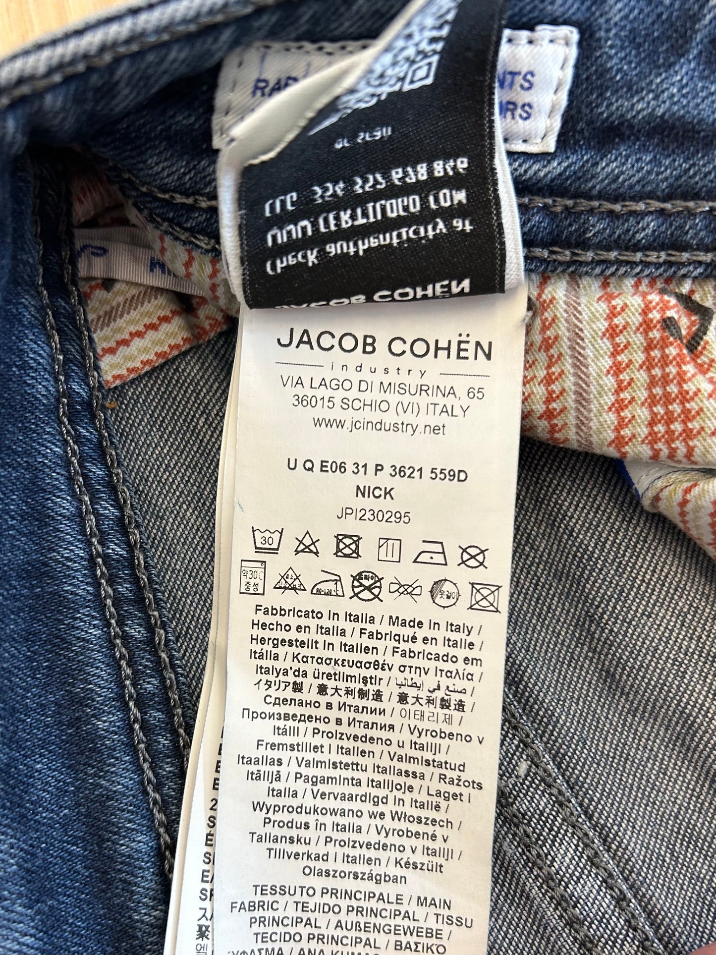 Jacob Cohën jeans - Nick Mid Blue