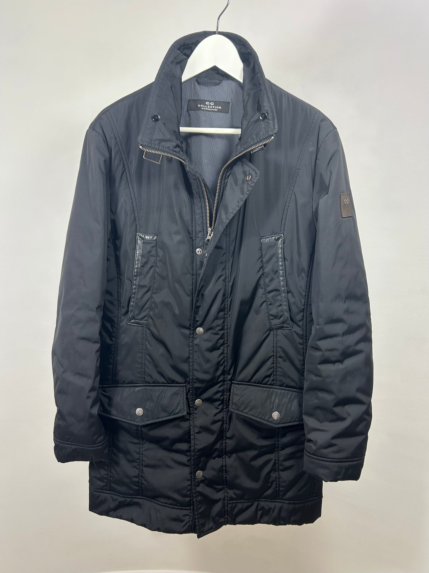 Corneliani - parka jacket black