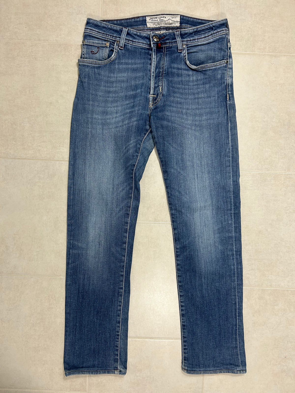 Jacob Cohën jeans - PW688 Comfort Pony Hair Light Blue Wash