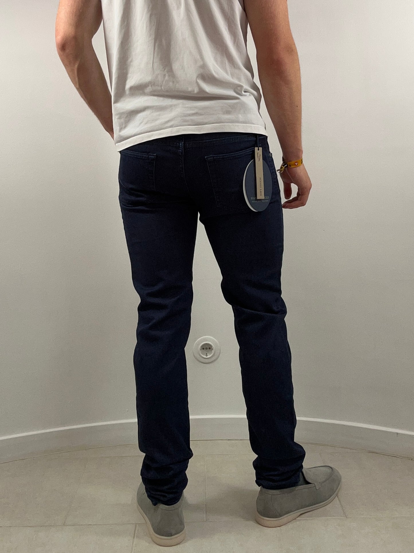 Handpicked jeans - Orvieto Green Stitch