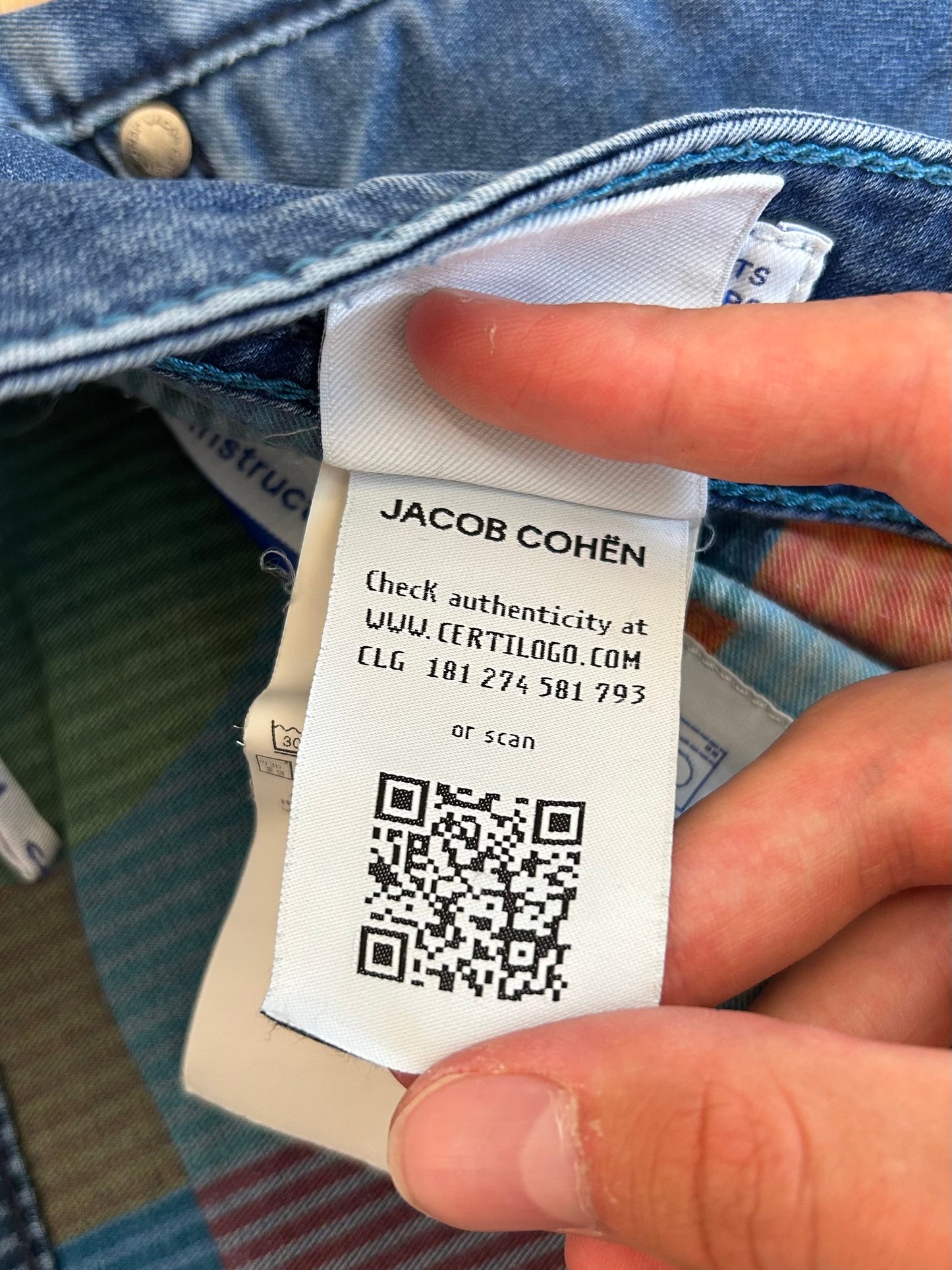 Jacob Cohën jeans - Bard Turquoise