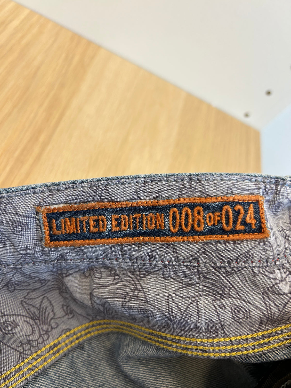 Jacob Cohën jeans - 688 Prince Limited Selvedge Orange Patch