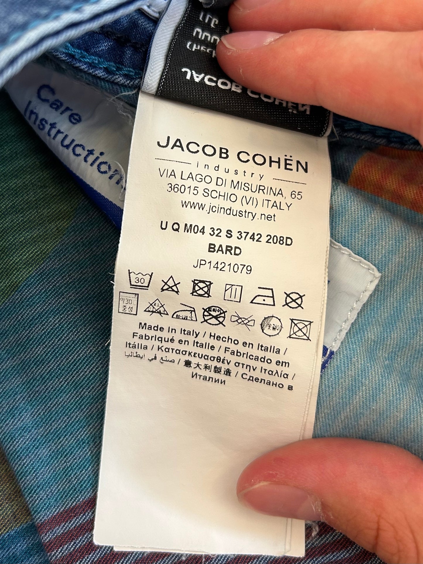 Jacob Cohën jeans - Bard Turquoise