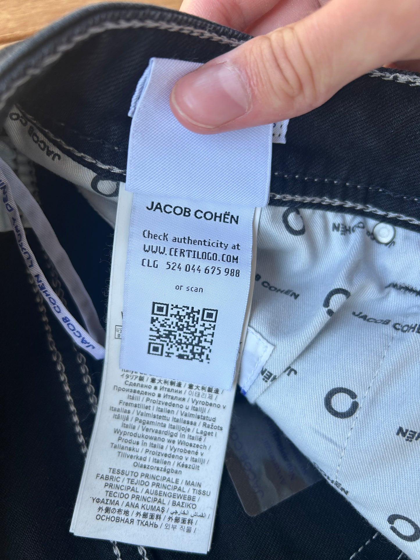 Jacob Cohën jeans - Scott Black