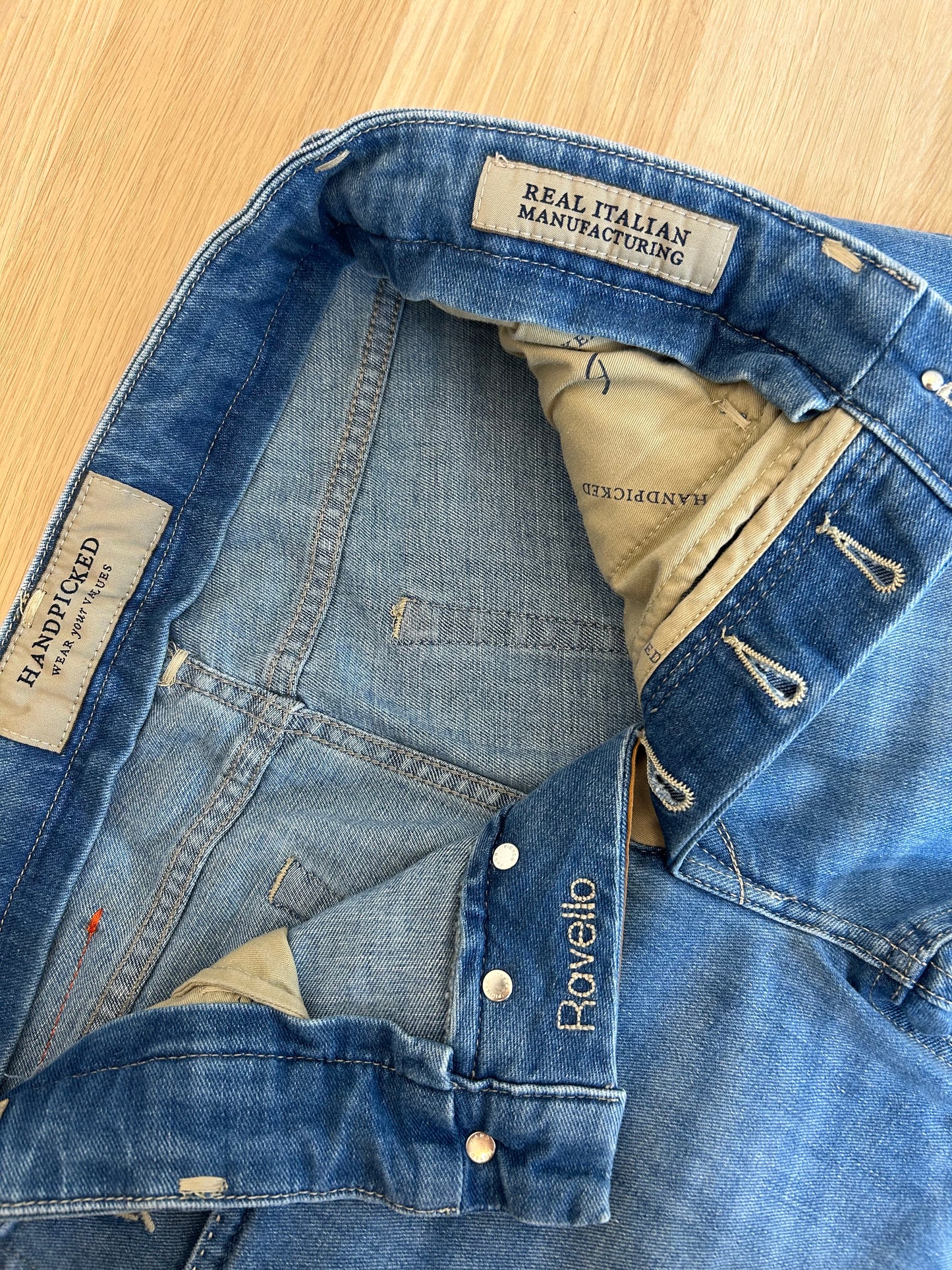 Handpicked jeans - Ravello Orange Patch