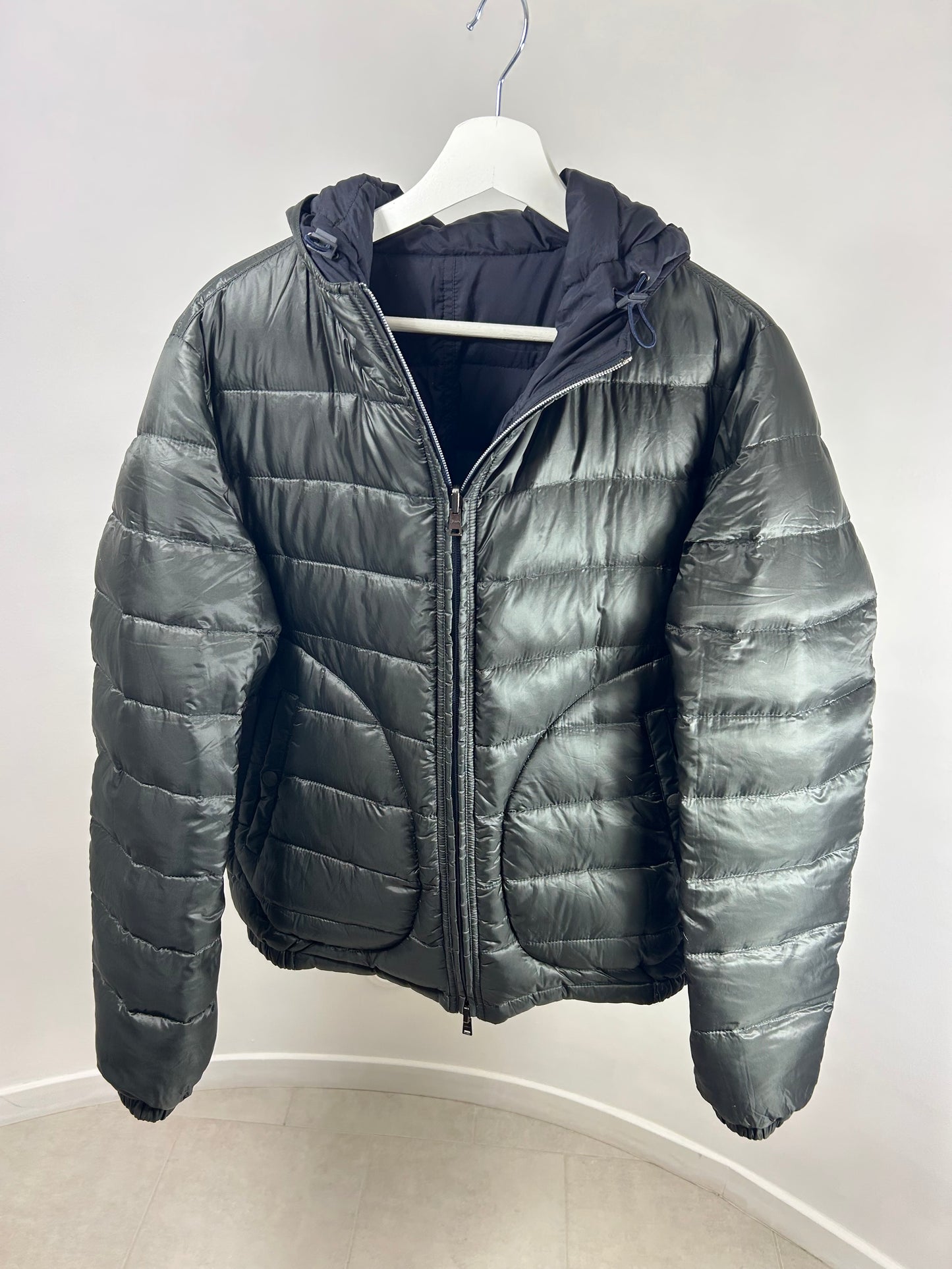 Herno Reversible Jacket - Navy/Khaki