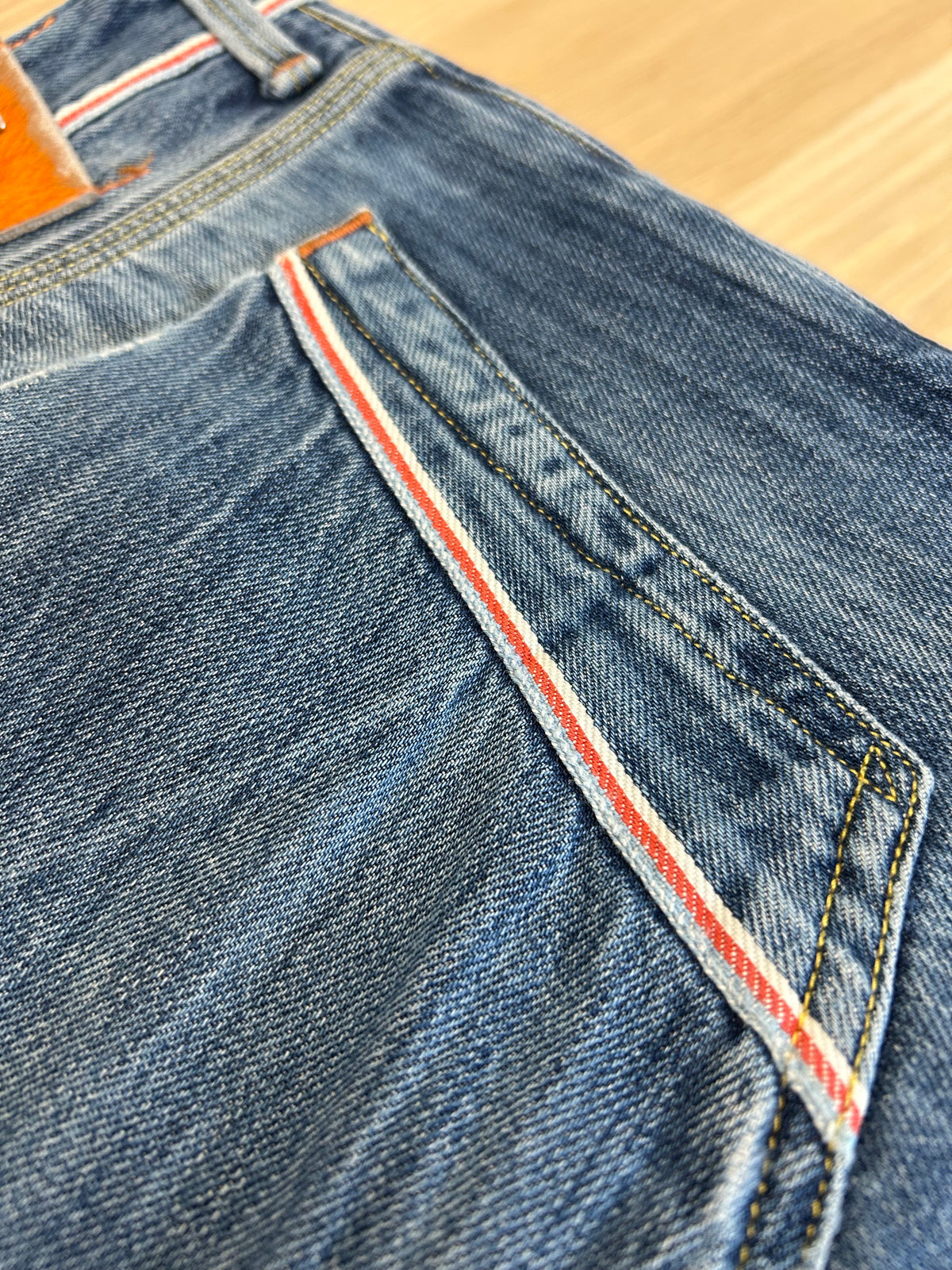 Jacob Cohën jeans - 688 Prince Limited Selvedge Orange Patch